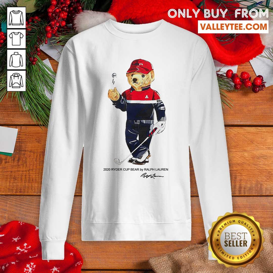Team Usa Polo Ralph Lauren 2021 Ryder Cup Bear Shirt - Image 5