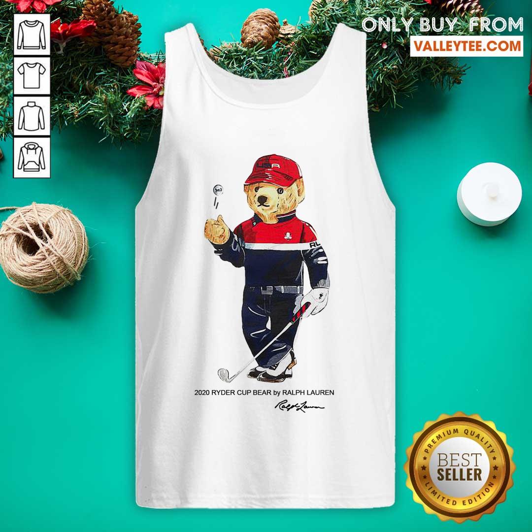 Team Usa Polo Ralph Lauren 2021 Ryder Cup Bear Shirt - Image 4