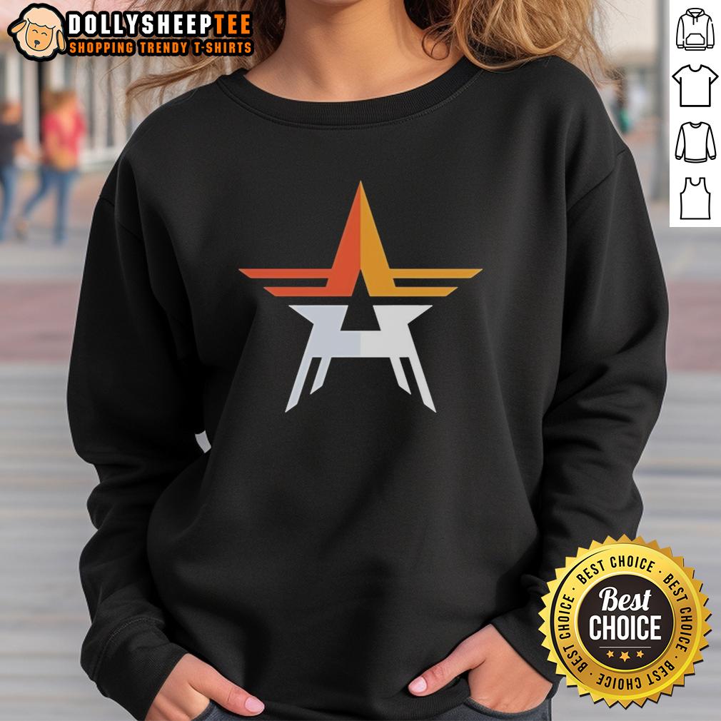 Good Houston Astros Star Logo Vintage T-Shirt - Image 4