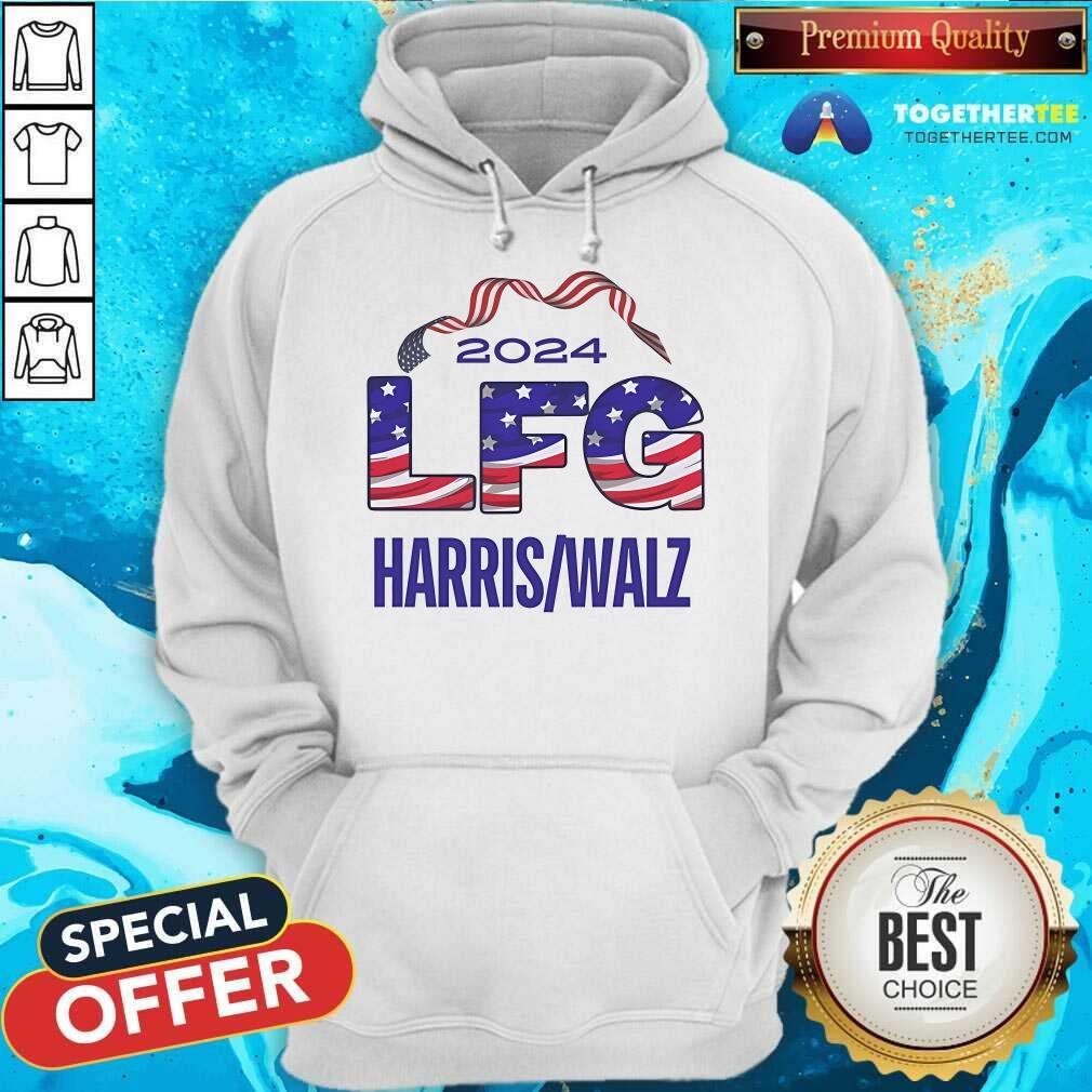 Official LFG Kamala Harris Walz 2024 President T-Shirt - Image 2