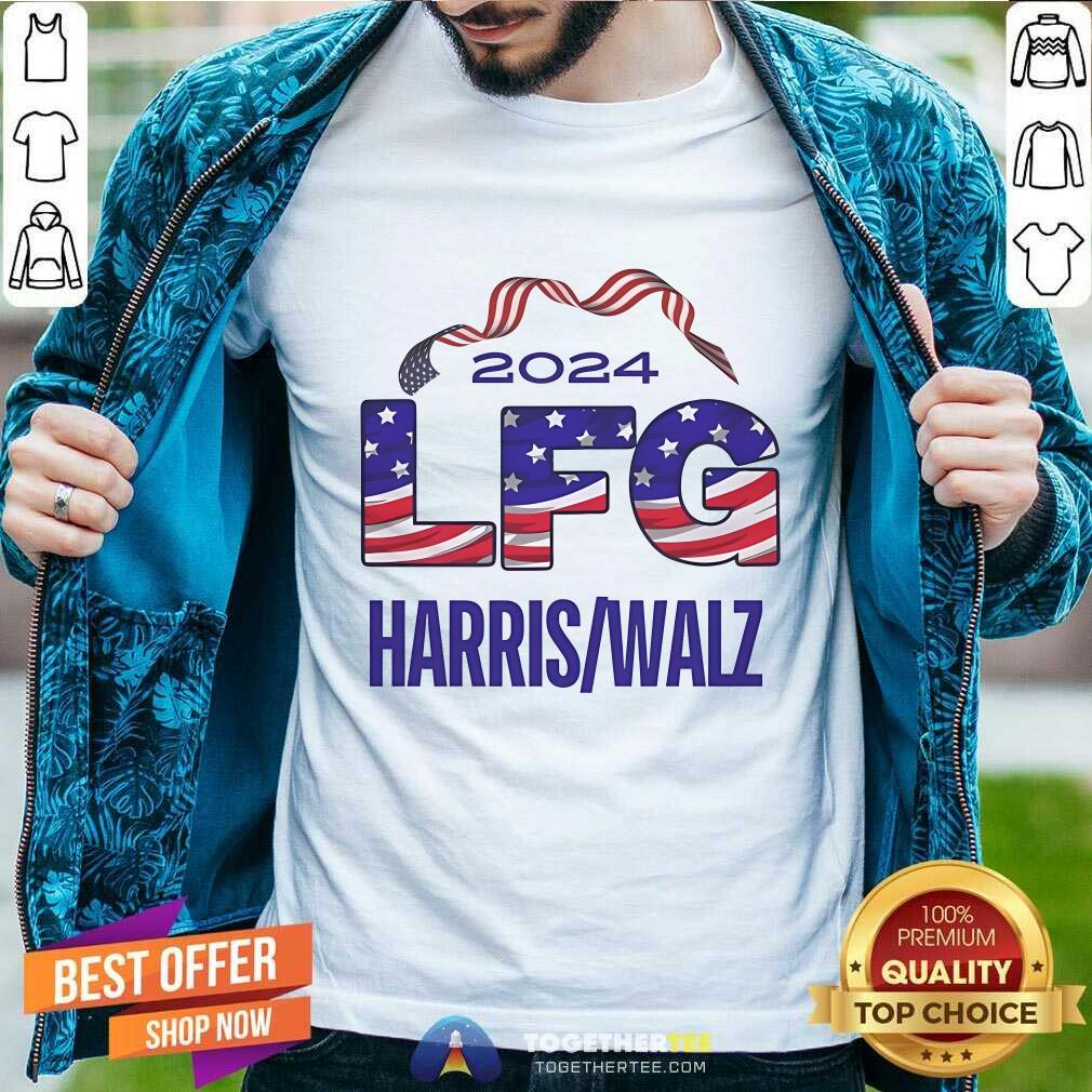 Official LFG Kamala Harris Walz 2024 President T-Shirt