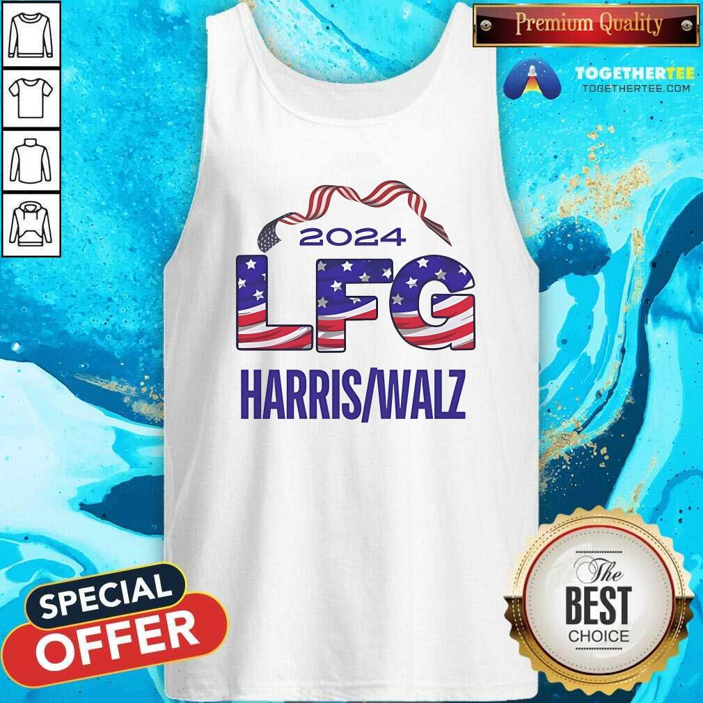 Official LFG Kamala Harris Walz 2024 President T-Shirt - Image 4