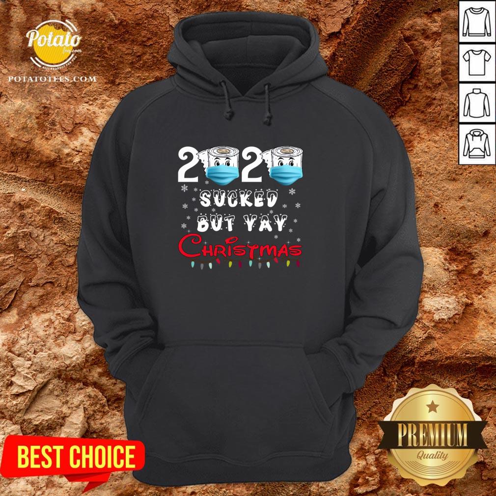 Top 2020 Sucked But Yay Christmas Gift 2020 Sucked But Yay Christmas Shirt - Image 5