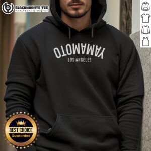 Alternative view of Happy Yoshinobu Yamamoto Los Angeles T-Shirt