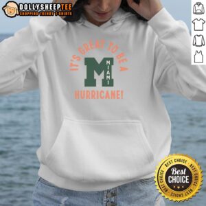 Alternative view of Original It's Great To Be A Miami Hurricane Vintage T-Shirt