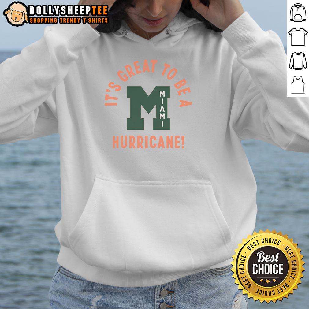 Original It's Great To Be A Miami Hurricane Vintage T-Shirt - Image 2