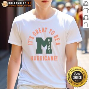 Original It's Great To Be A Miami Hurricane Vintage T-Shirt