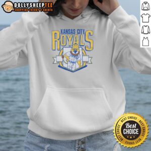 Alternative view of Original Kansas City Royals Sluggerrr T-Shirt