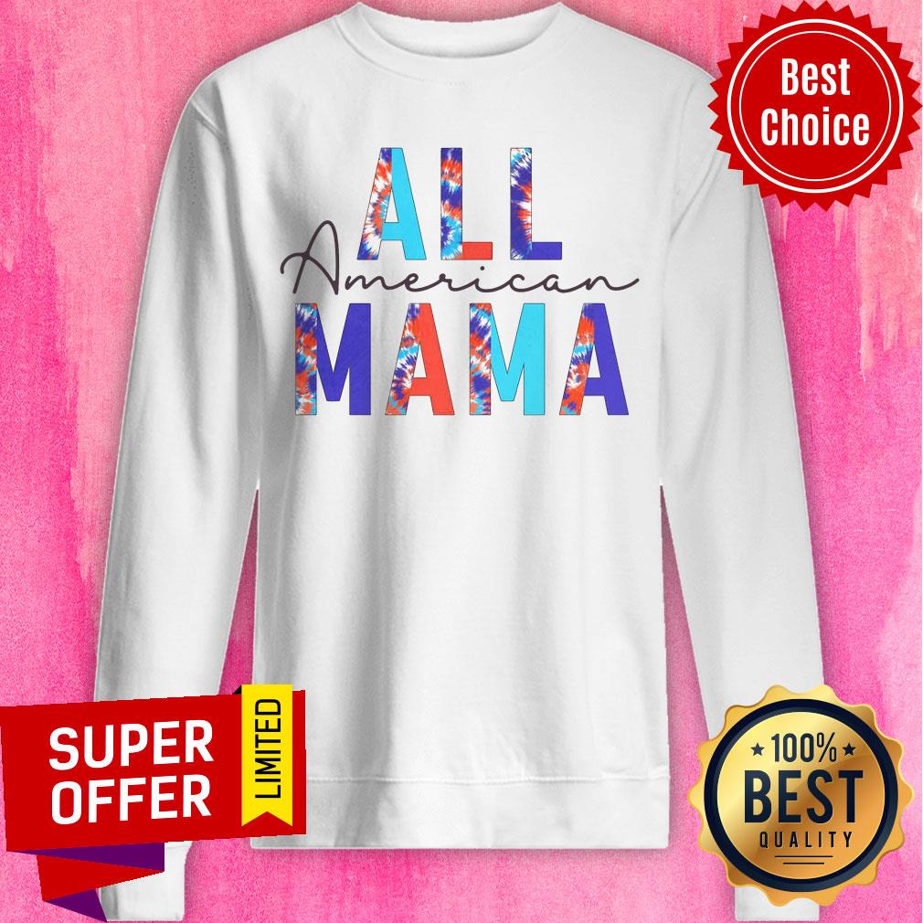 Official All American Mama Shirt - Image 4