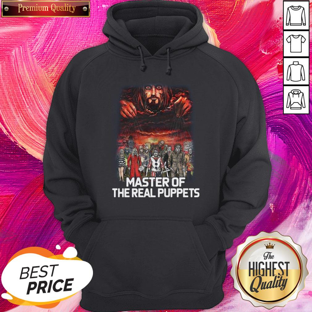 Cool Horror Movie Characters Master Of The Real Puppets Shirt - Image 5