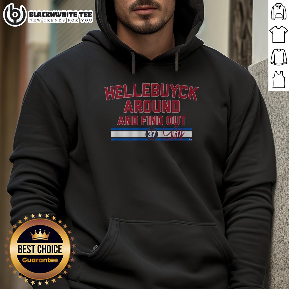 Good Connor Hellebuyck Around And Find Out T-Shirt - Image 2