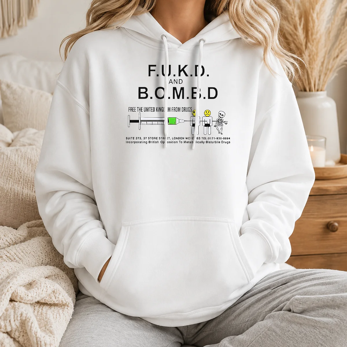 Good Pretty FUKD And BOMBD Free The United Kingdom From Drugs Shirt - Image 6