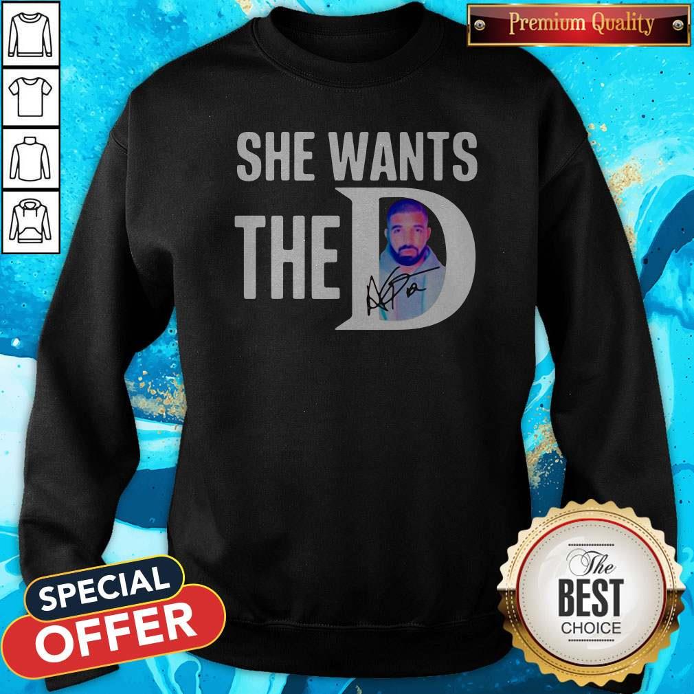 Good She Wants The Aubrey Drake Graham Rapper Signature Shirt - Image 5