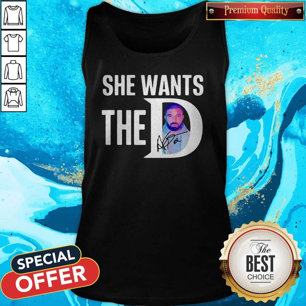 Good She Wants The Aubrey Drake Graham Rapper Signature Shirt - Image 2