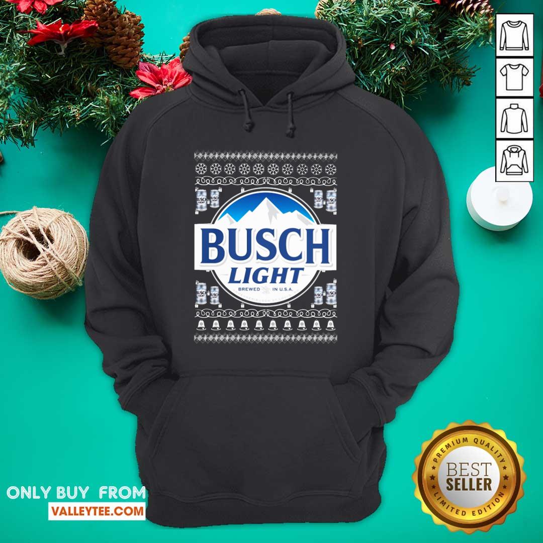 Excellent Busch Light 2020 Ugly Christmas Shirt - Image 3