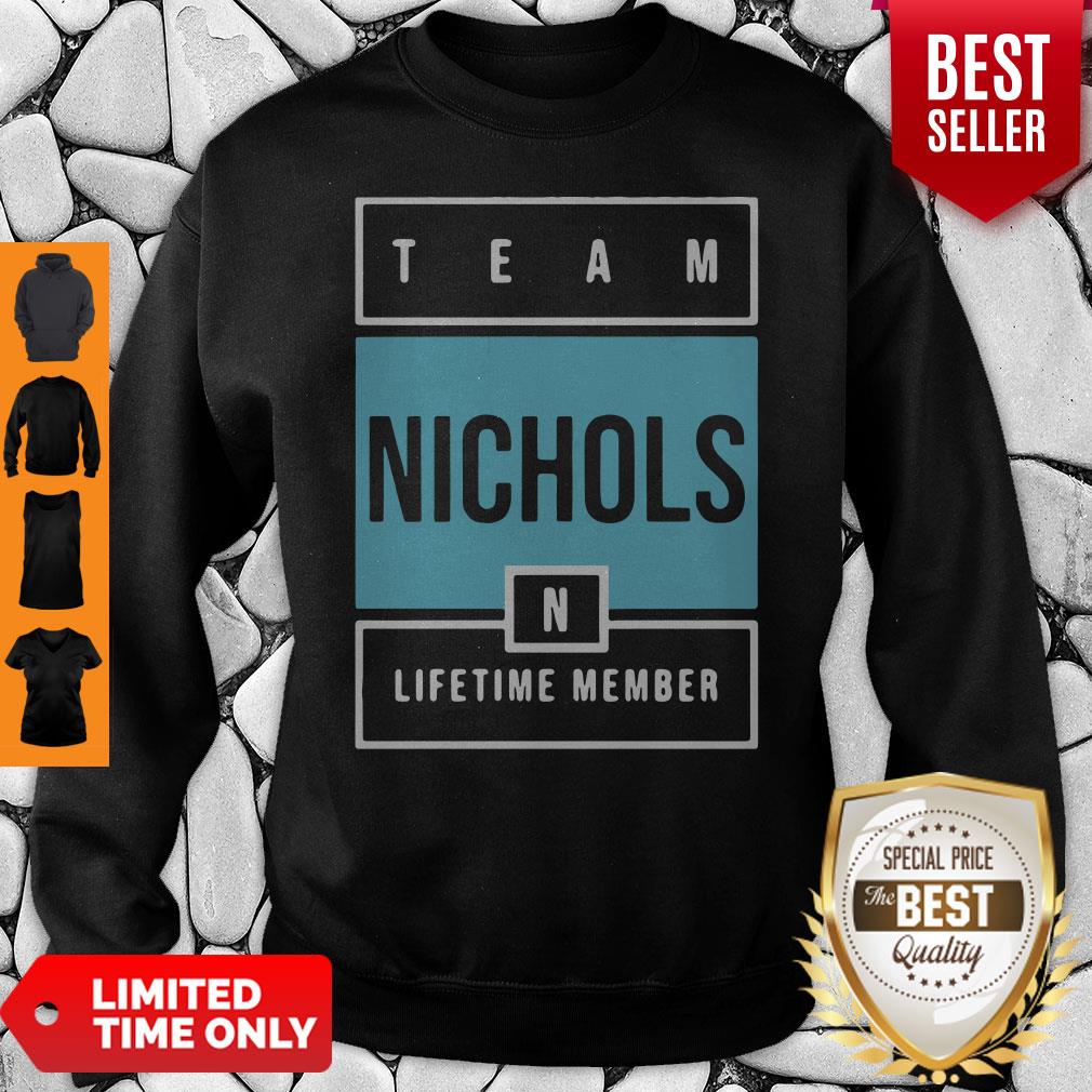 Official Team Nichols Lifetime Member Shirt - Image 5