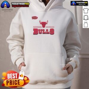 Alternative view of Nice Red Chicago Bulls Fan Banner T-Shirt
