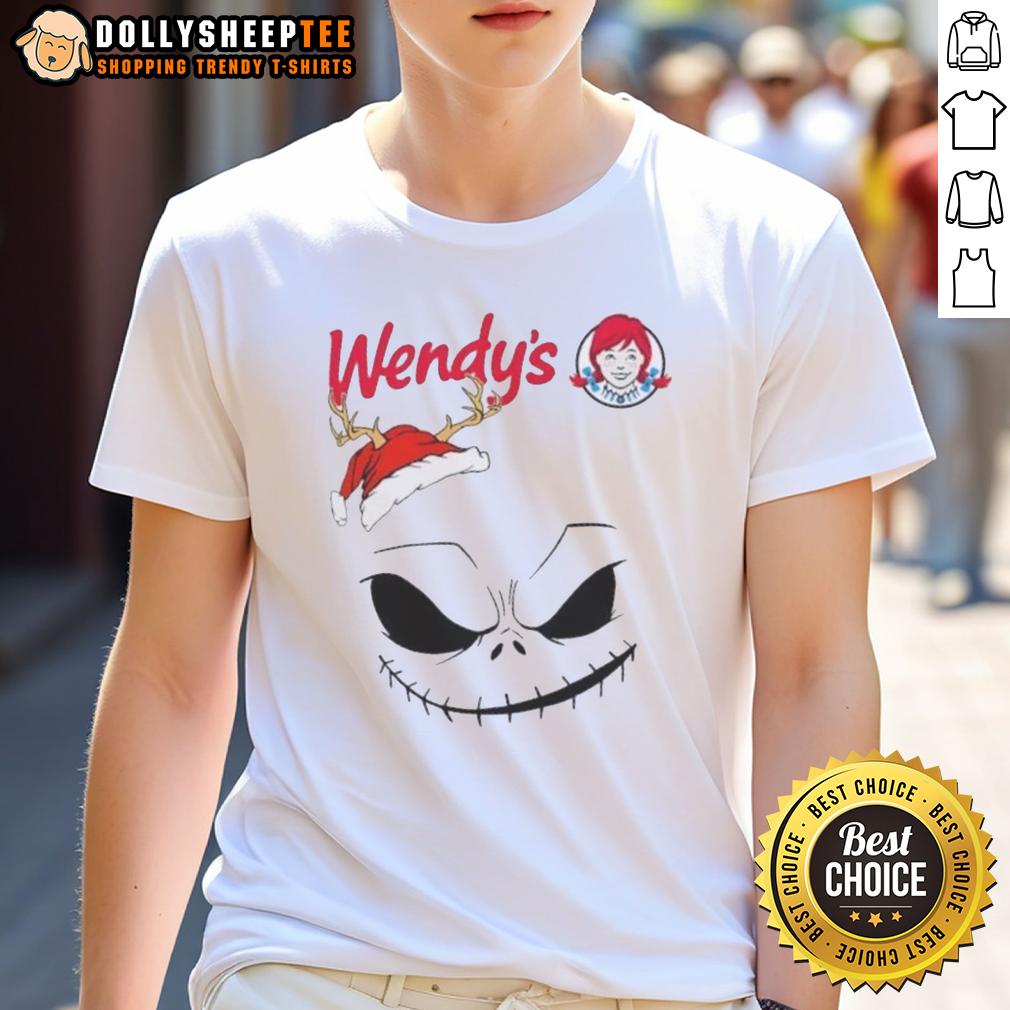 Official Jack Skellington X Wendy's Merry Christmas T-Shirt