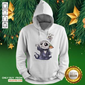 Alternative view of Premium Baby Yoda In Jack Skellington And Zero Shirt