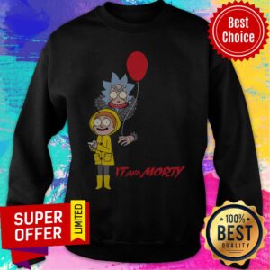 Alternative view of Awesome Rick And Morty It And Morty Shirt