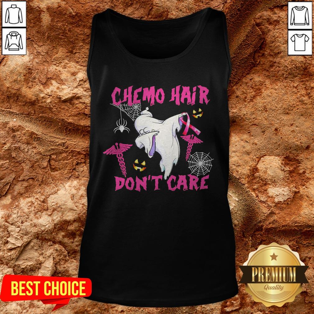 Beautiful Ghost Chemo Hair Don’t Care Shirt - Image 3