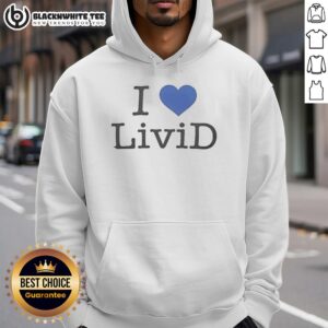 Alternative view of Good Dan Abrams Wearing I Love Livid T-Shirt