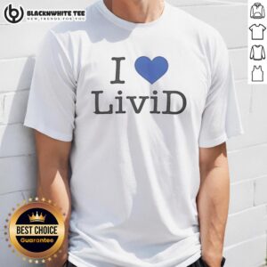 Good Dan Abrams Wearing I Love Livid T-Shirt