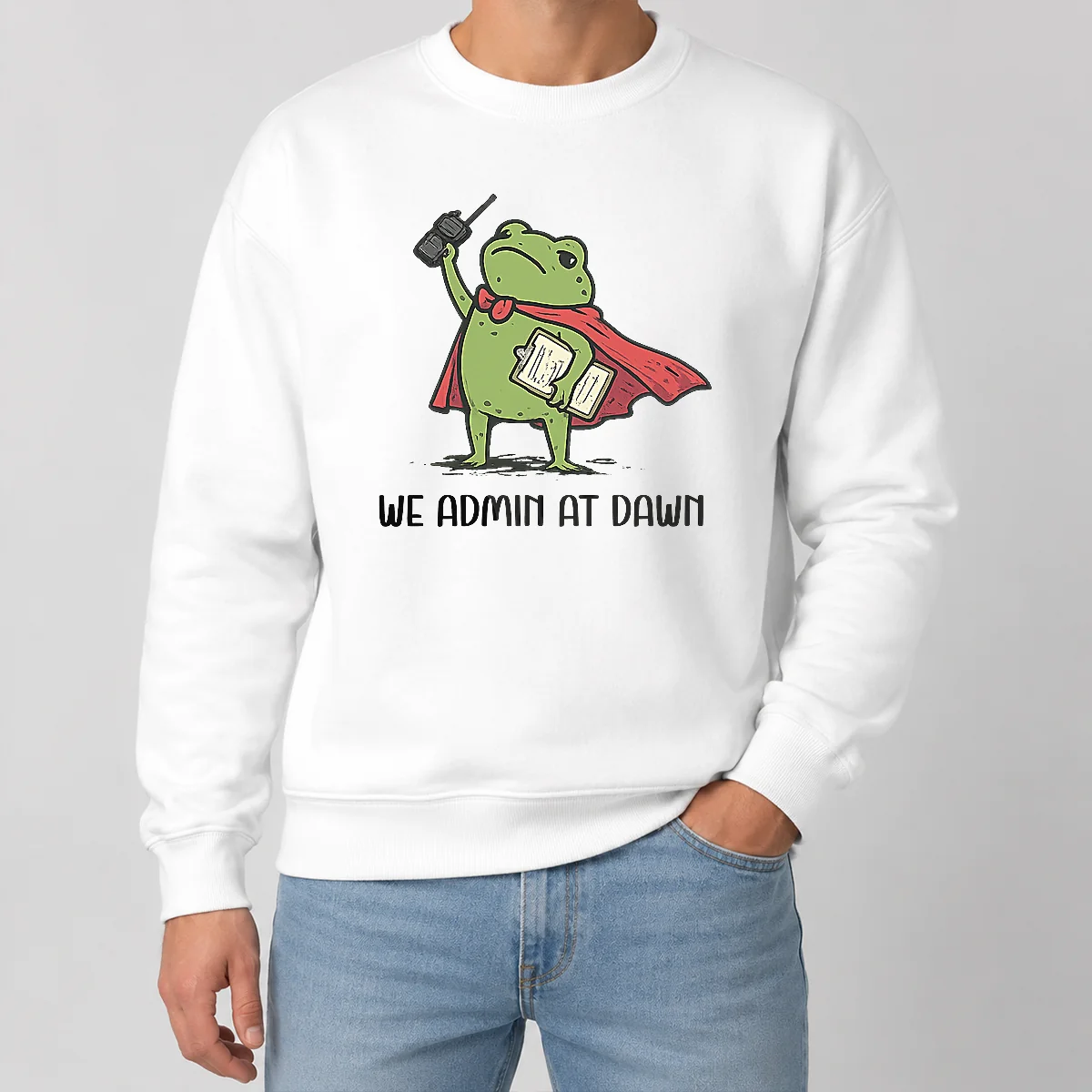 Nice Good We Admin At Dawn Assistant Principal Frog Shirt - Image 7