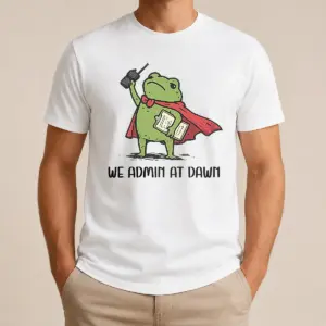 Nice Good We Admin At Dawn Assistant Principal Frog Shirt