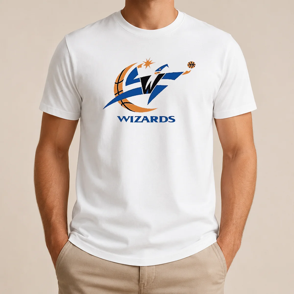 Original Classic Washington Wizards Basketball Team W Logo Shirt