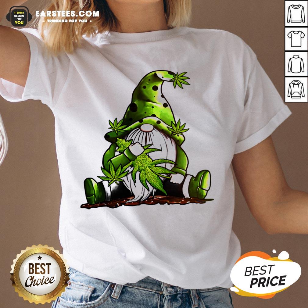 Top Gnome Hug Cannabis Shirt - Image 3