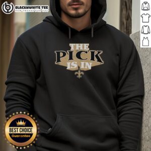 Alternative view of Nice New Orleans Saints Pick Is In T-Shirt