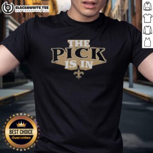 Nice New Orleans Saints Pick Is In T-Shirt