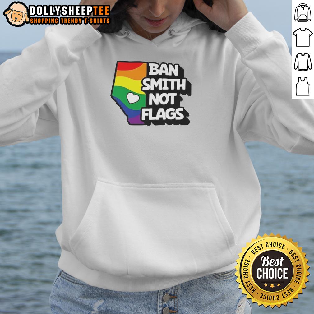 Nice Ban Smith Not Flags Danielle Smith Political Slogans T-Shirt - Image 2