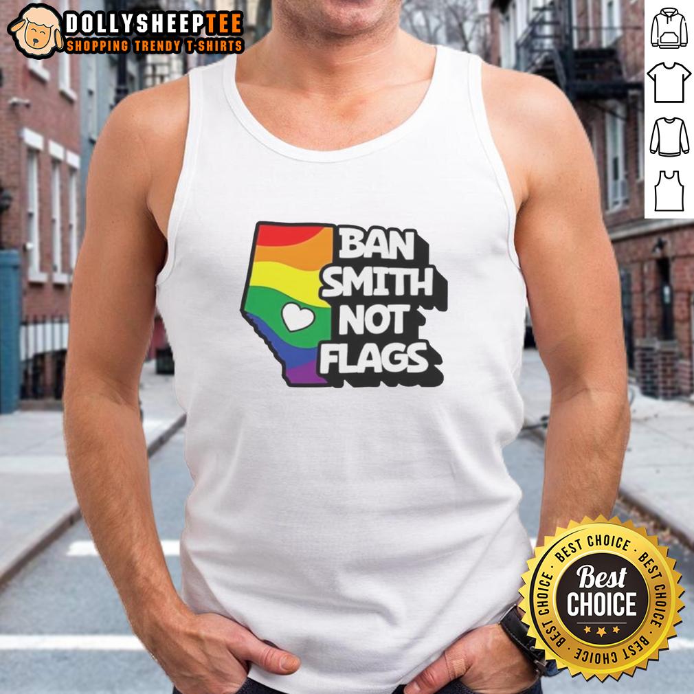 Nice Ban Smith Not Flags Danielle Smith Political Slogans T-Shirt - Image 4