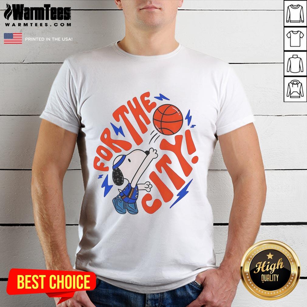 Awesome Snoopy Gilgeous Alexander For The City Oklahoma City Thunder Nba T-Shirt