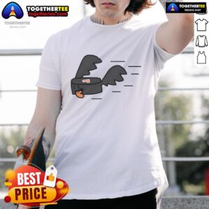 Nice Philadelphia Flyers Hockey Puck Flying T-Shirt