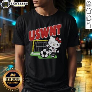 Cute Hello Kitty X Uswnt Kick T-Shirt