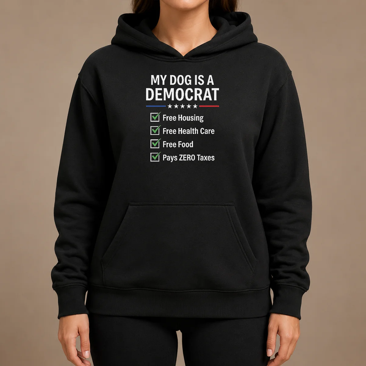 Pretty My Dog Is A Democrat Shirt - Image 5