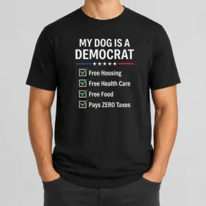 Pretty My Dog Is A Democrat Shirt