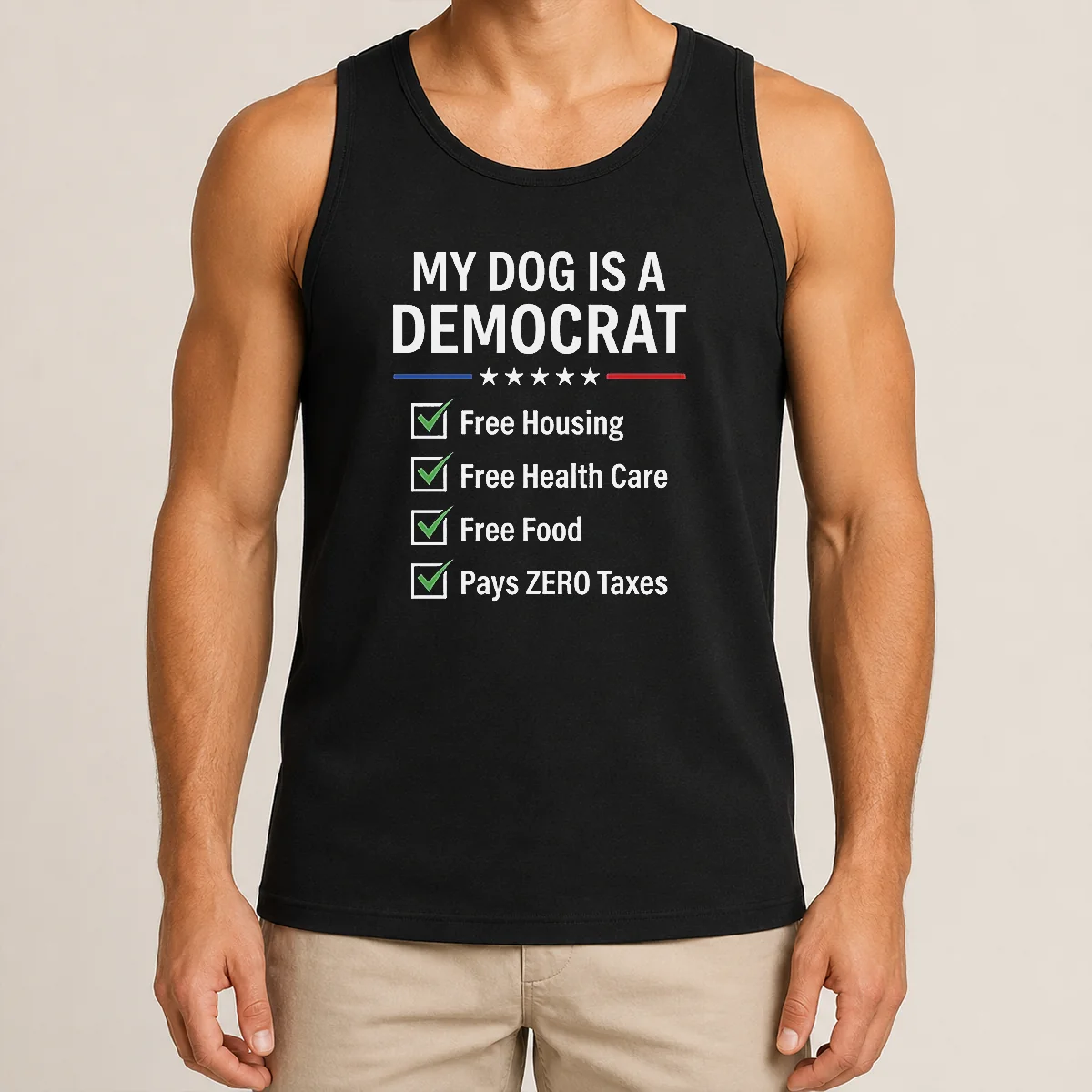 Pretty My Dog Is A Democrat Shirt - Image 3