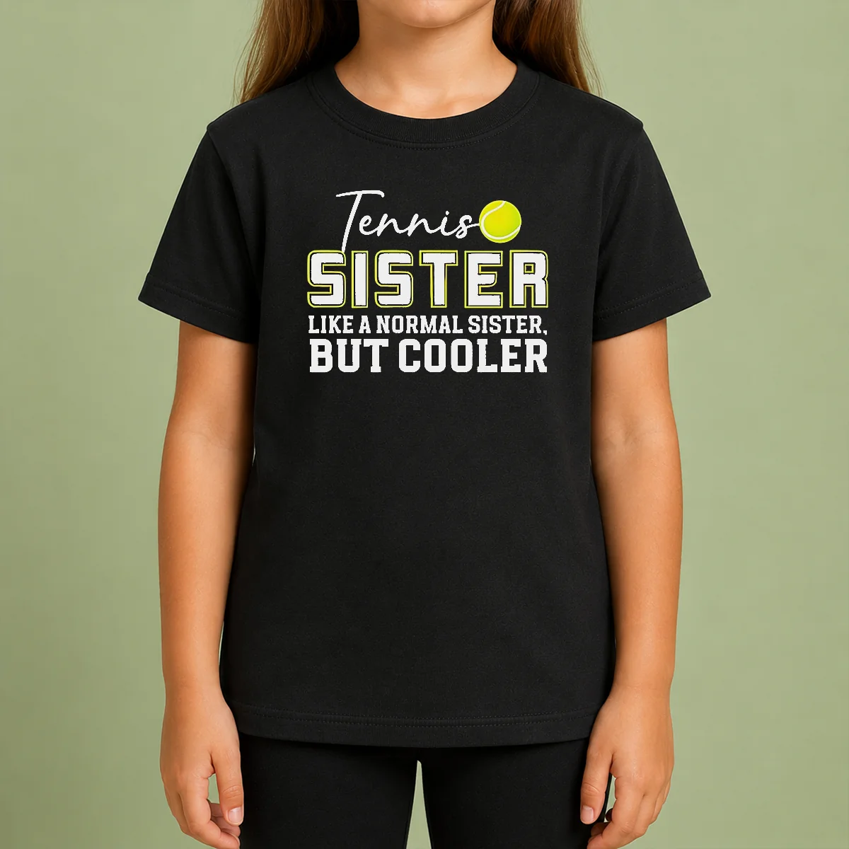 Pretty Original Tennis Sister Like A Normal Sister But Cooler Shirt - Image 9