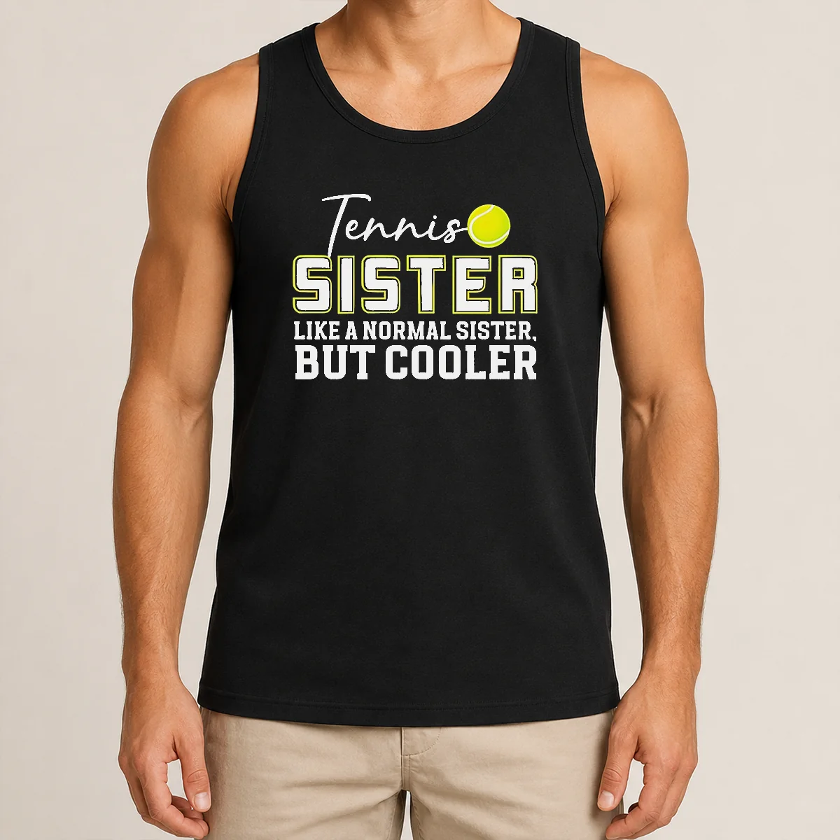 Pretty Original Tennis Sister Like A Normal Sister But Cooler Shirt - Image 3