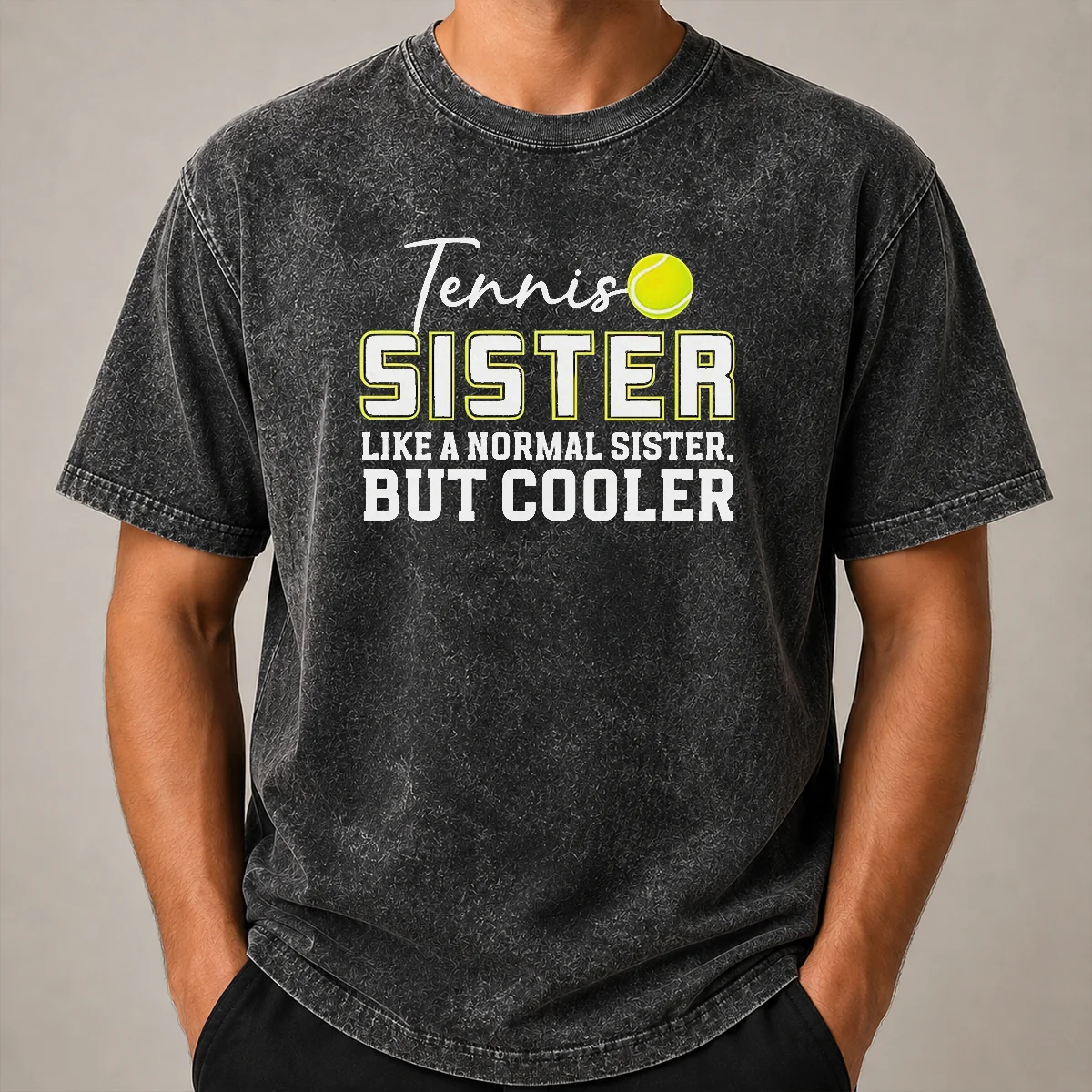 Pretty Original Tennis Sister Like A Normal Sister But Cooler Shirt - Image 8