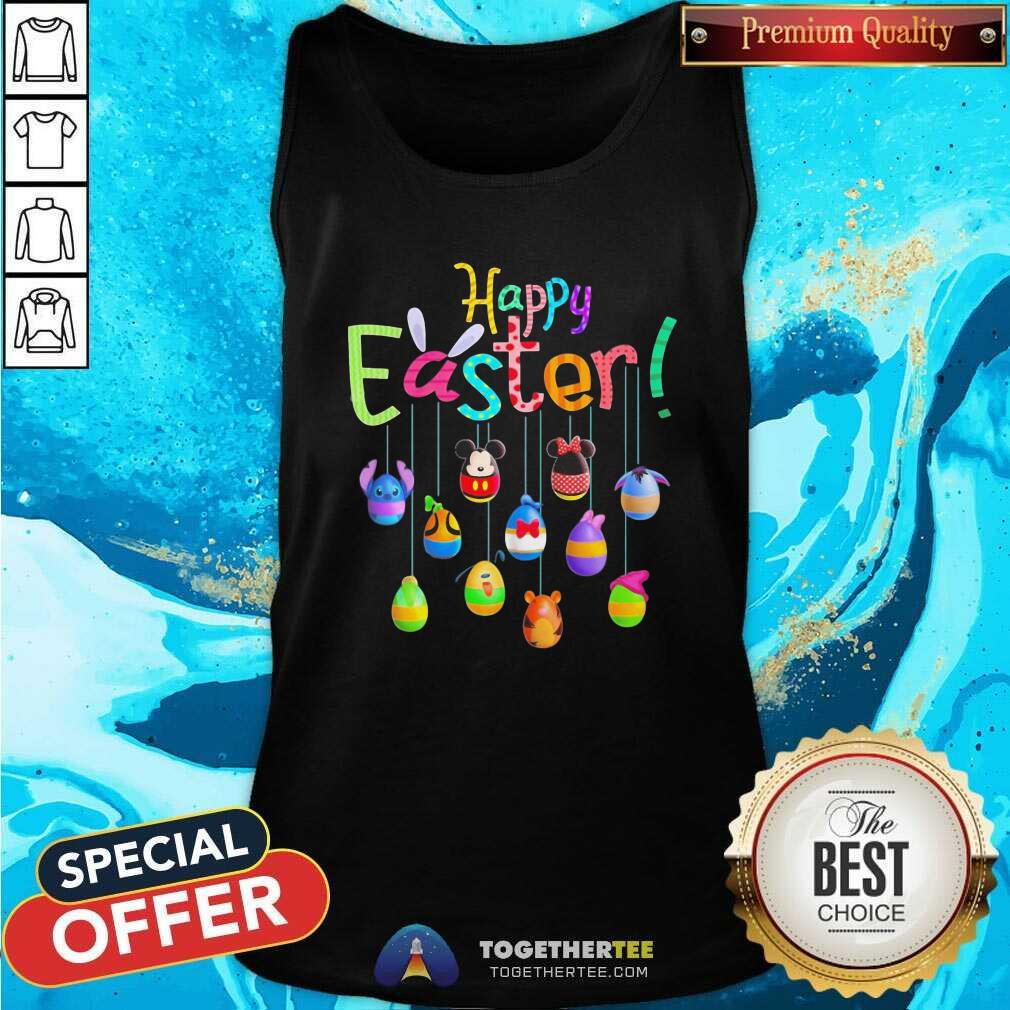 Nice Disney Characters Egg Easter Happy Easter day 2021 Shirt - Image 3
