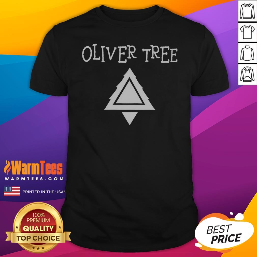 Nice Oliver Tree Triangle Logo Music Artist Fan Logo Shirt
