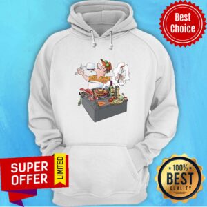 Alternative view of A Grillmaster Tasting Vine Shirt