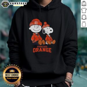 Alternative view of Premium Syracuse Orange X Snoopy And Charlie Brown T-Shirt