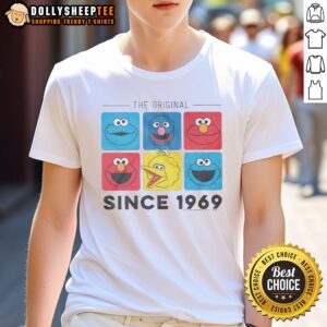 Top Sesame Street The Original Characters Since 1969 T-Shirt