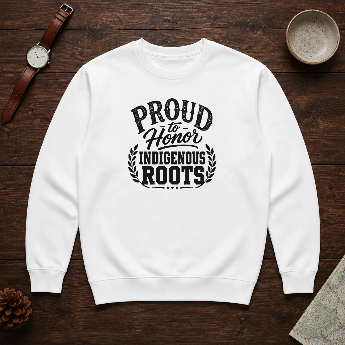 Original Indigenous Peoples Day Pride Silhouette Shirt - Image 7